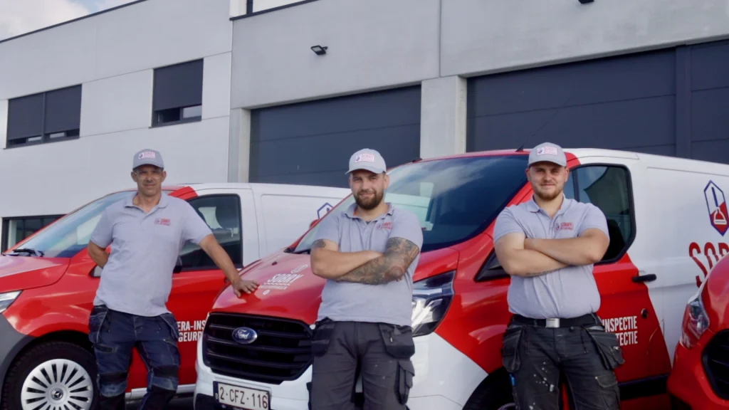 Sobry ontstoppingen teamfoto