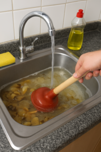 verstoppingen tijdens de kerstmaaltijden