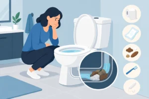Toiletverstopping: oorzaken in uw eigen woning